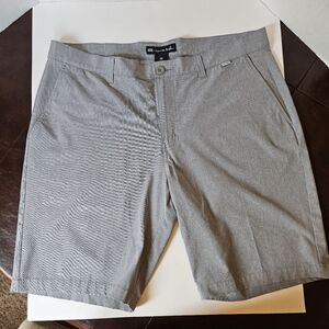 Travis‎ Matthew  Golf Beck Shorts   Gray Size 38  Athleisure Performance